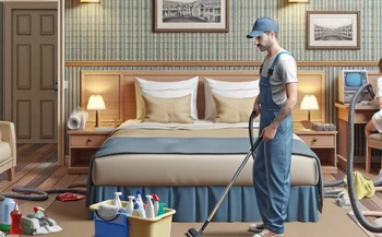 Motel cleaner